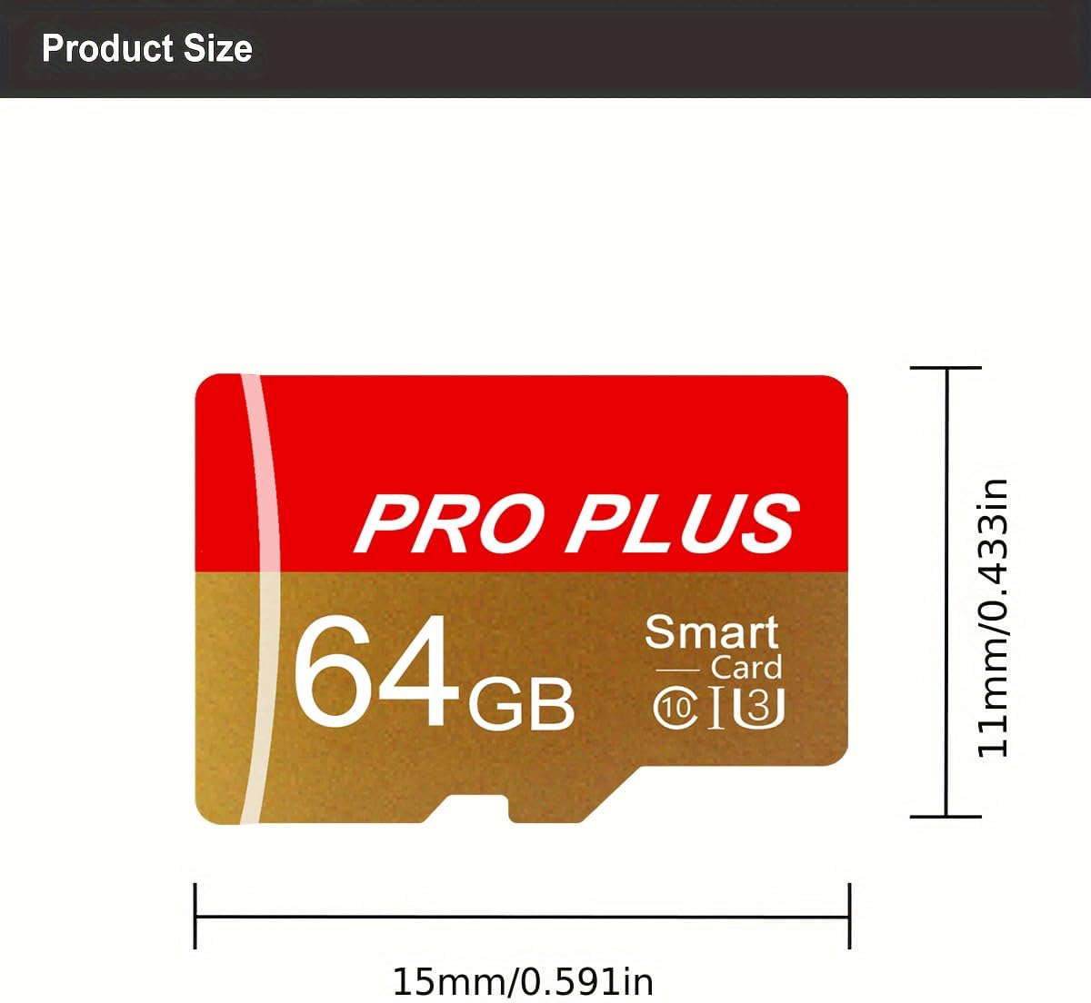 2 Pack TF Card 64GB with Adapter, High Speed Memory Card, UHS-I C10 A1 Memory TF Card for Tablet/Mobile Phone/Camera/Car Audio/Game Console (TF162 Red Gold 64GB) - Image 7