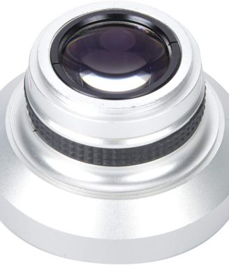 37Mm Fisheye Lens Camcorder,Camera Lens Silver Strong Applicability 37mm 0.25X Super Fisheye Additional Lens for 37mm Caliber Camera Lenses